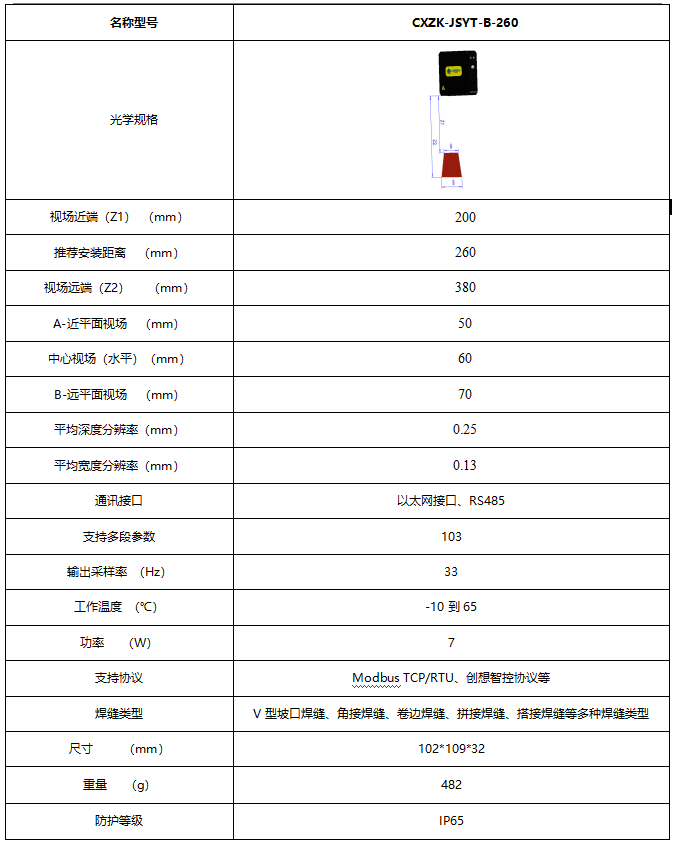 機(jī)器人焊縫跟蹤YT系統(tǒng)260